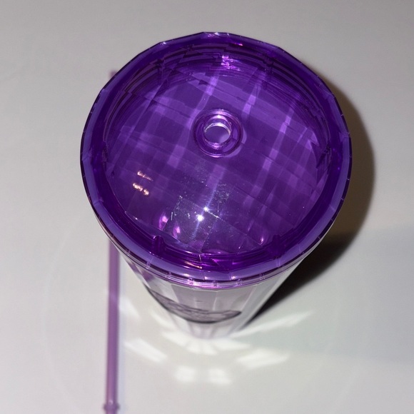 Starbucks Iridescent Purple Tumbler with Blue Logo - Picture 3 of 5